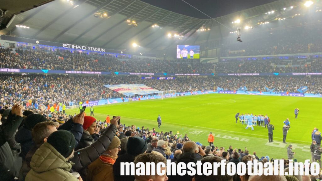 Manchester City vs Tottenham - Flag - Thursday January 19 2023