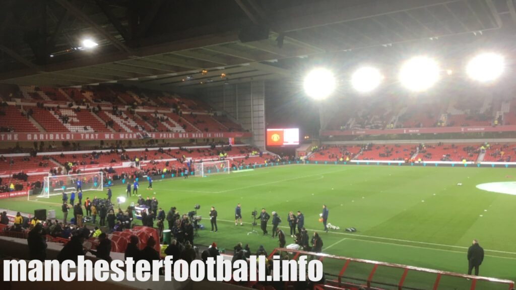 Nottingham Forest vs Manchester United - Looking towards the Trent End - Wednesday January 25 2023