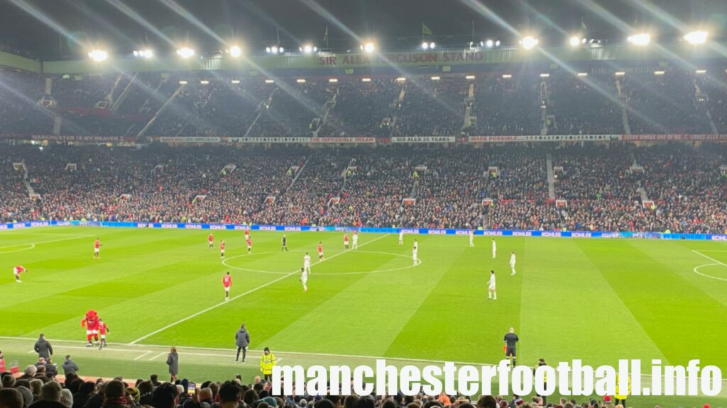 Man Utd vs Leeds Utds - ready for kick off - Wednesday February 8 2023