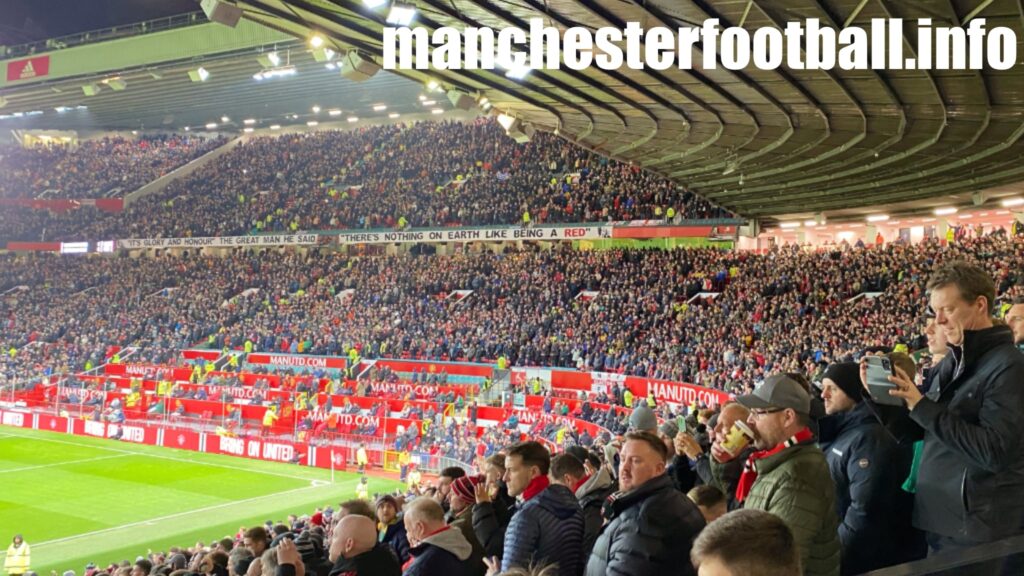 Manchester United vs Nottingham Forest - Away fans - Carabao Cup Semi Final - Wednesday February 1 2023