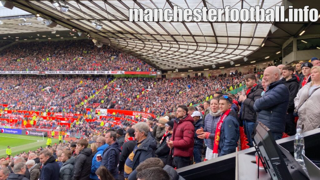 Man Utd 1, Southampton 1 - away fans - Sunday March 12 2023