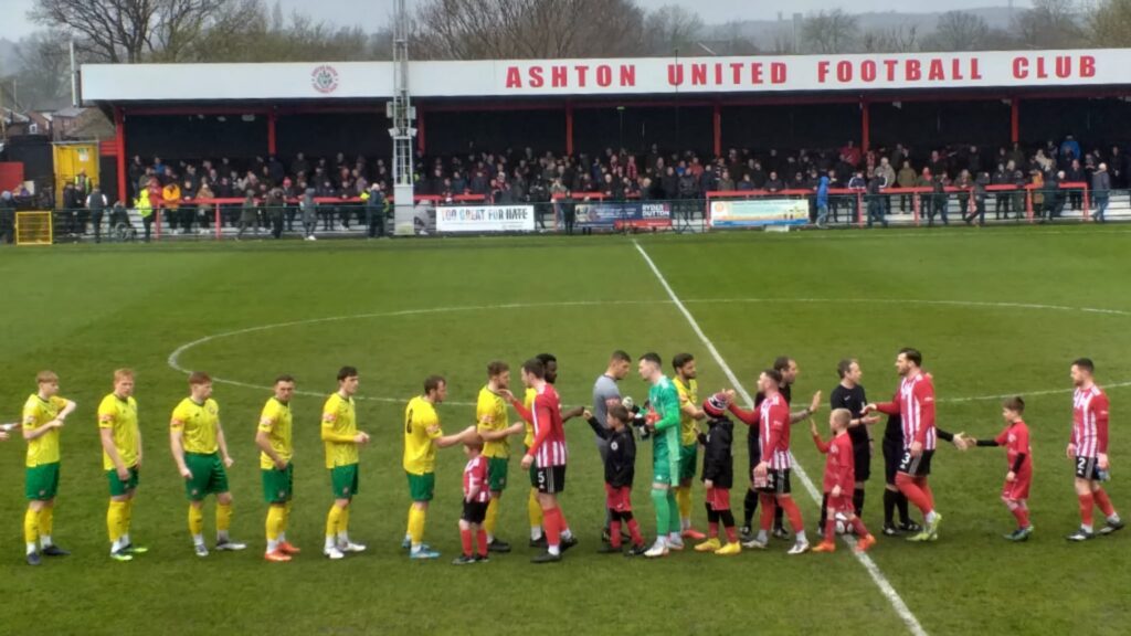 Ashton United 0, FC United of Manchester 5 - Hurst Cross Stadium