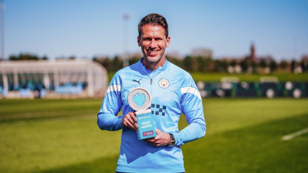 Gareth Taylor March 2023 Manager of the Month