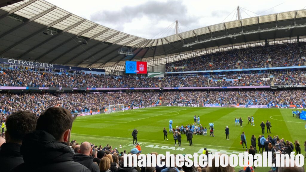 Manchester City vs Liverpool - team photo - Saturday April 1 2023