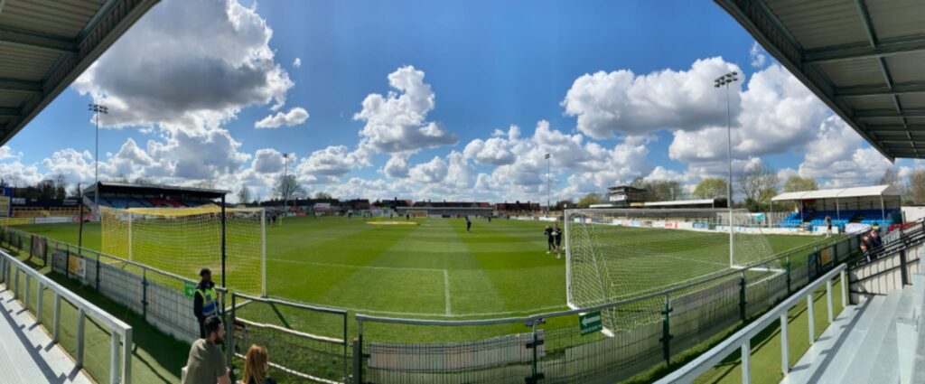 Sutton United Gander Green Lane VBS Community Stadium Panoramic