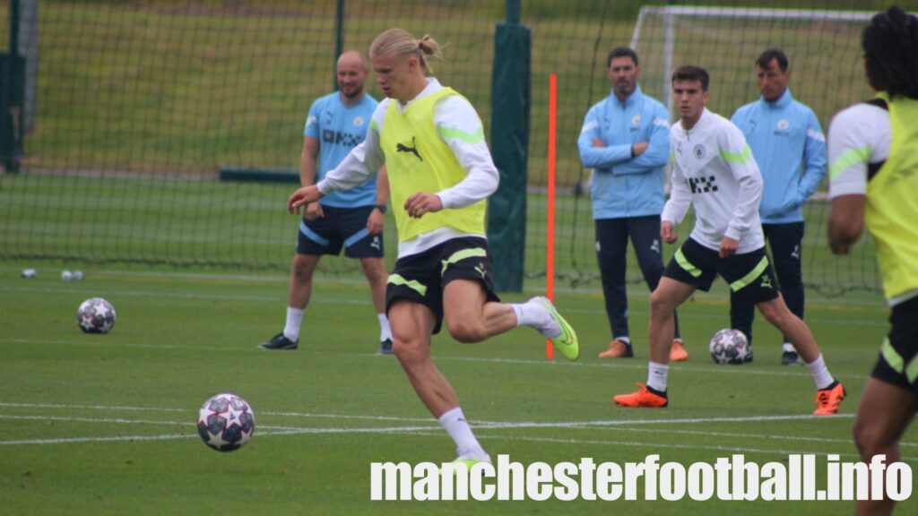 Manchester City striker Erling Haaland