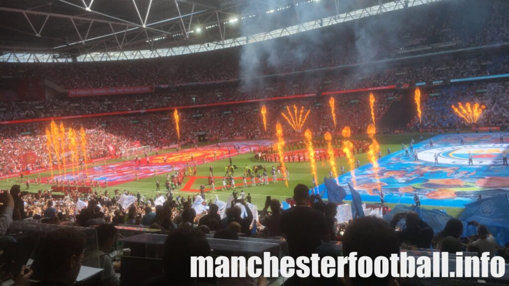 Manchester Derby FA Cup final - Flames at Wembley - Saturday June 3 2023