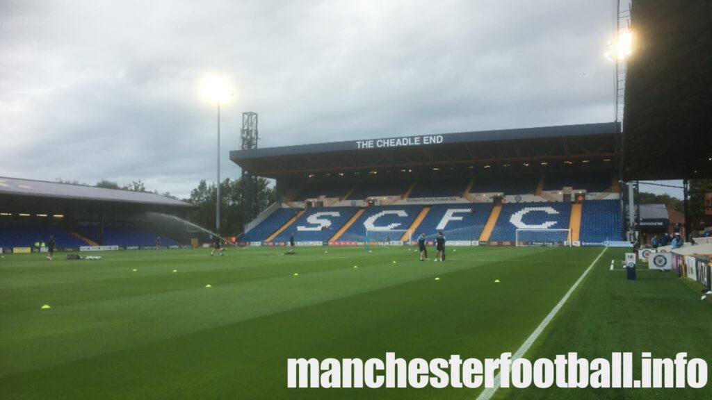 Stockport County - Cheadle End at Edgeley Park
