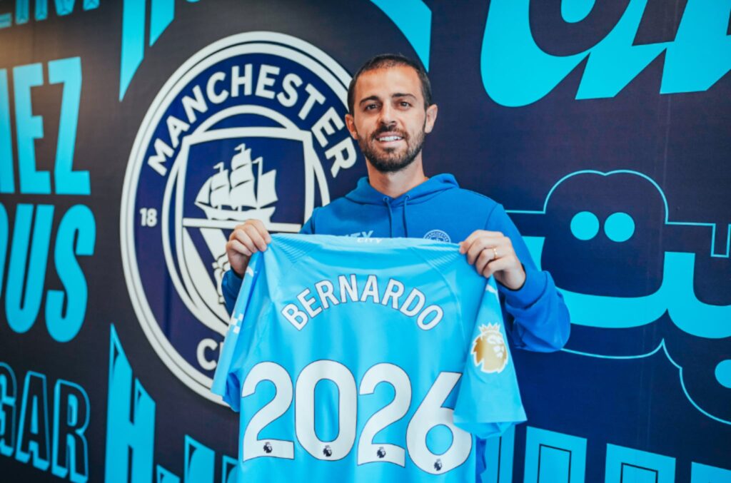 Bernardo Silva - Man City contract until 2026