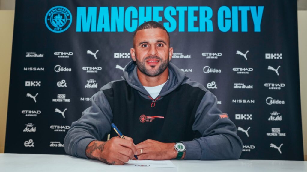 Kyle Walker - signing 2026 contract extension