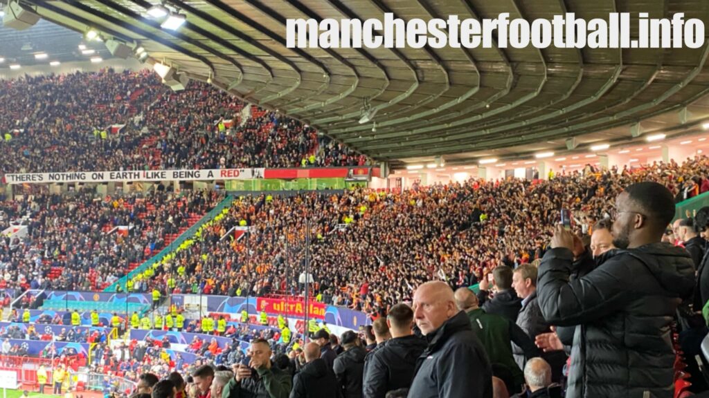 Manchester United vs Galatasaray - away fans - Tuesday October 3 2023