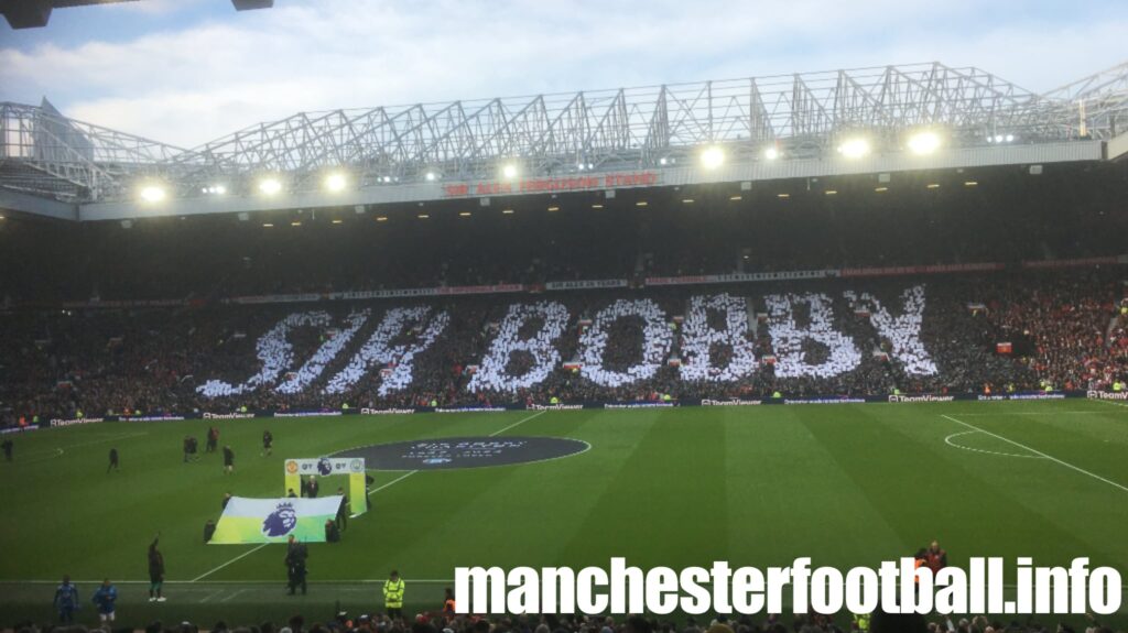 Manchester United vs Manchester City - Sir Bobby Charlton Tribute - Sunday October 29 2023