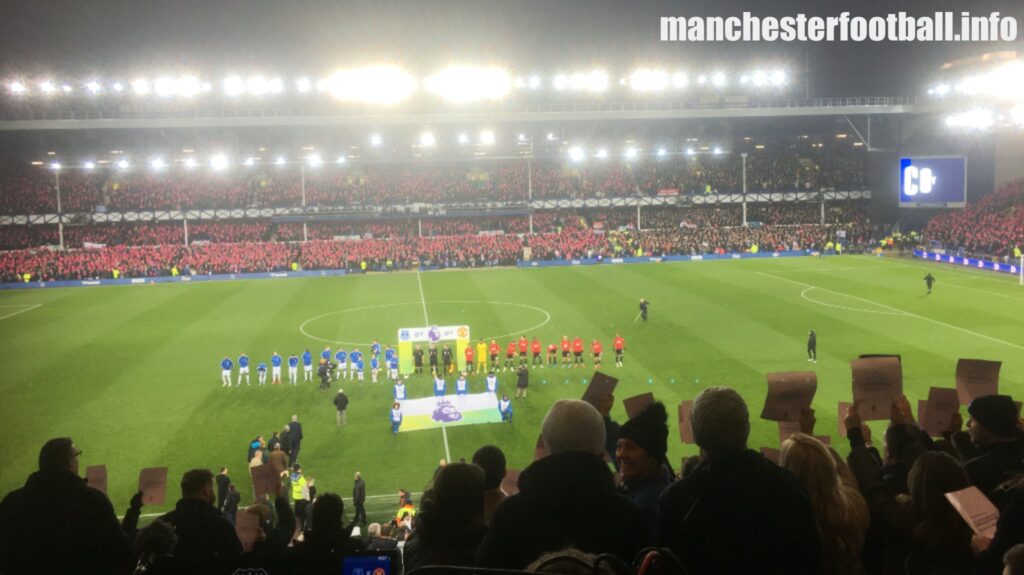 Everton vs Manchester United - Goodison Park Stadium lineups - Sunday November 26 2023