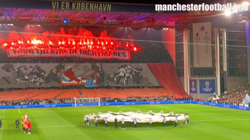 FC Copenhagen vs Man Utd - lineups - Parken Stadium - Wednesday November 8 2023