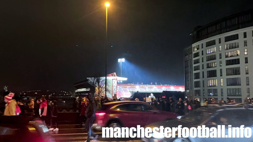 City Ground - Nottingham Forest stadium at night