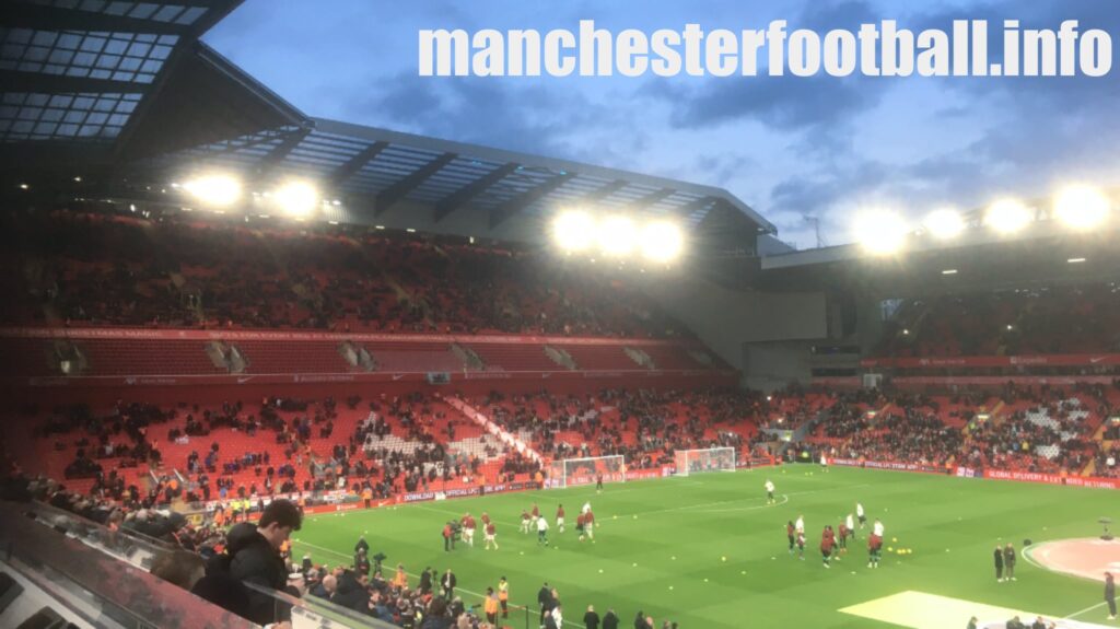 Liverpool vs Man Utd - New Anfield Road end - Sunday December 17 2023