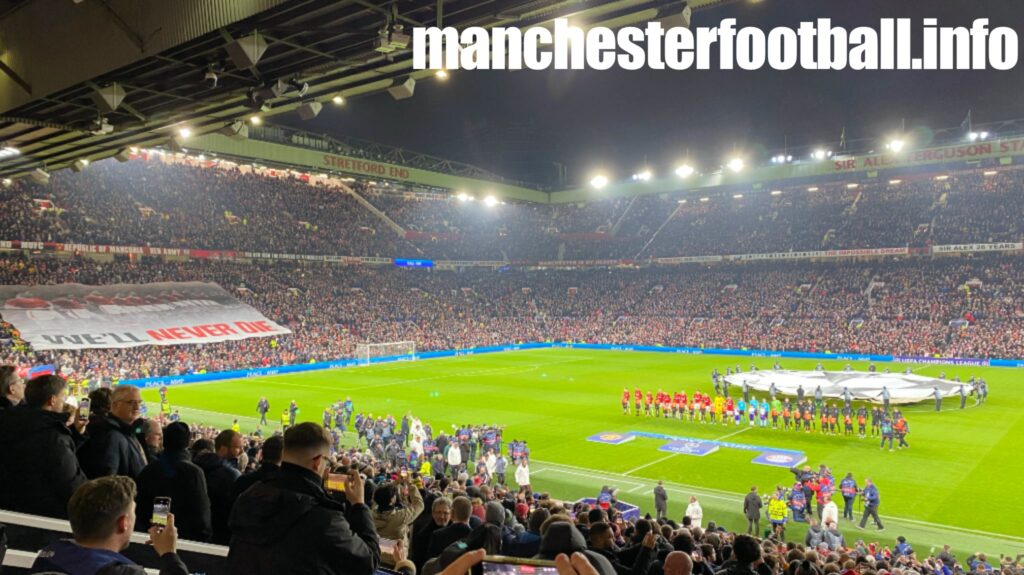 Manchester United vs Bayern Munich - Munich Banner and Lineups - Tuesday December 12 2023