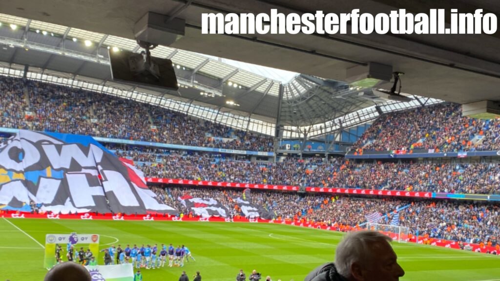 Manchester City vs Arsenal - away fans - Sunday March 31 2024