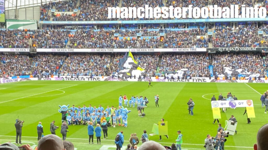Manchester City vs Arsenal - team photo - Sunday March 31 2024