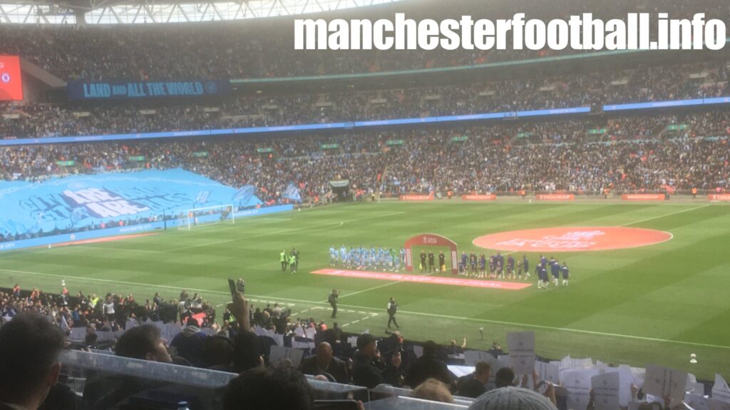 Manchester City vs Chelsea - Wembley lineups - FA Cup Semi Final