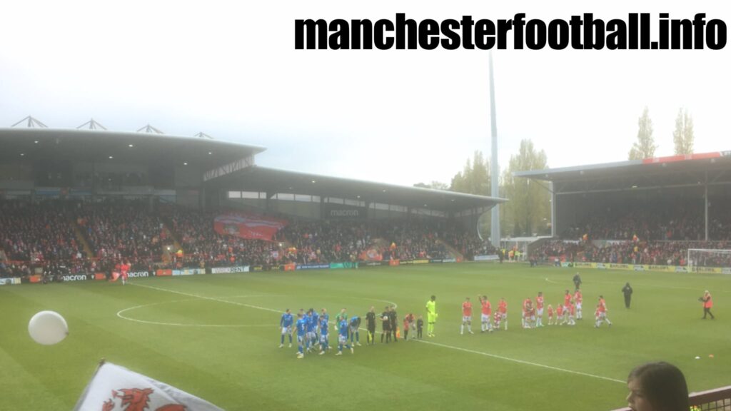 Wrexham vs Stockport County - Racecourse Ground Stadium - Saturday April 27 2024