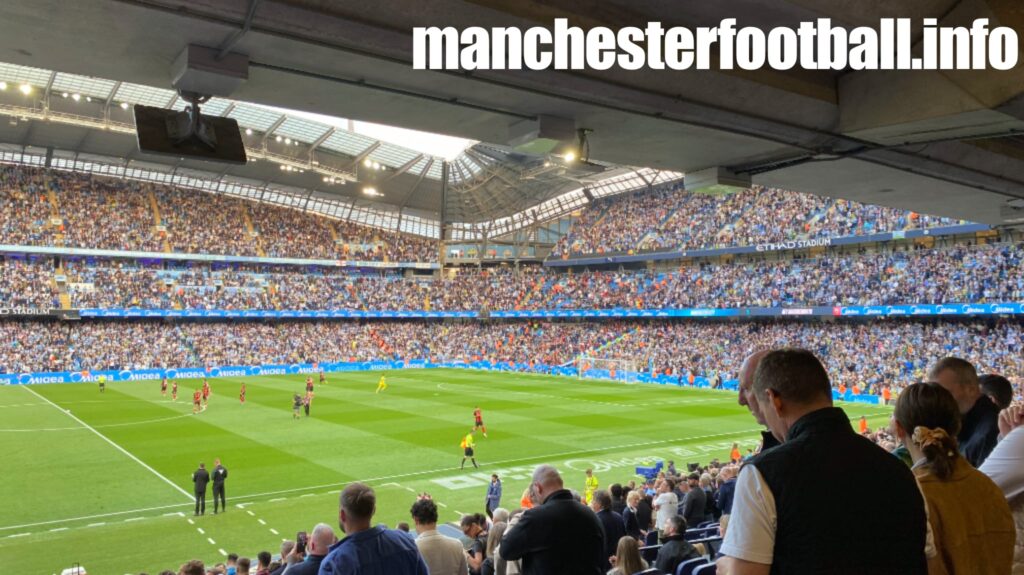 Manchester City vs Bournemouth - away fans - Tuesday May 20 2025